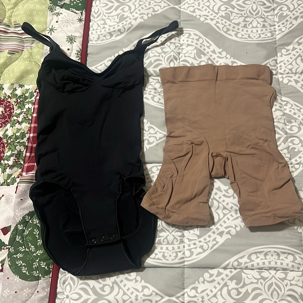 Skims 2 piece shapewear bundle